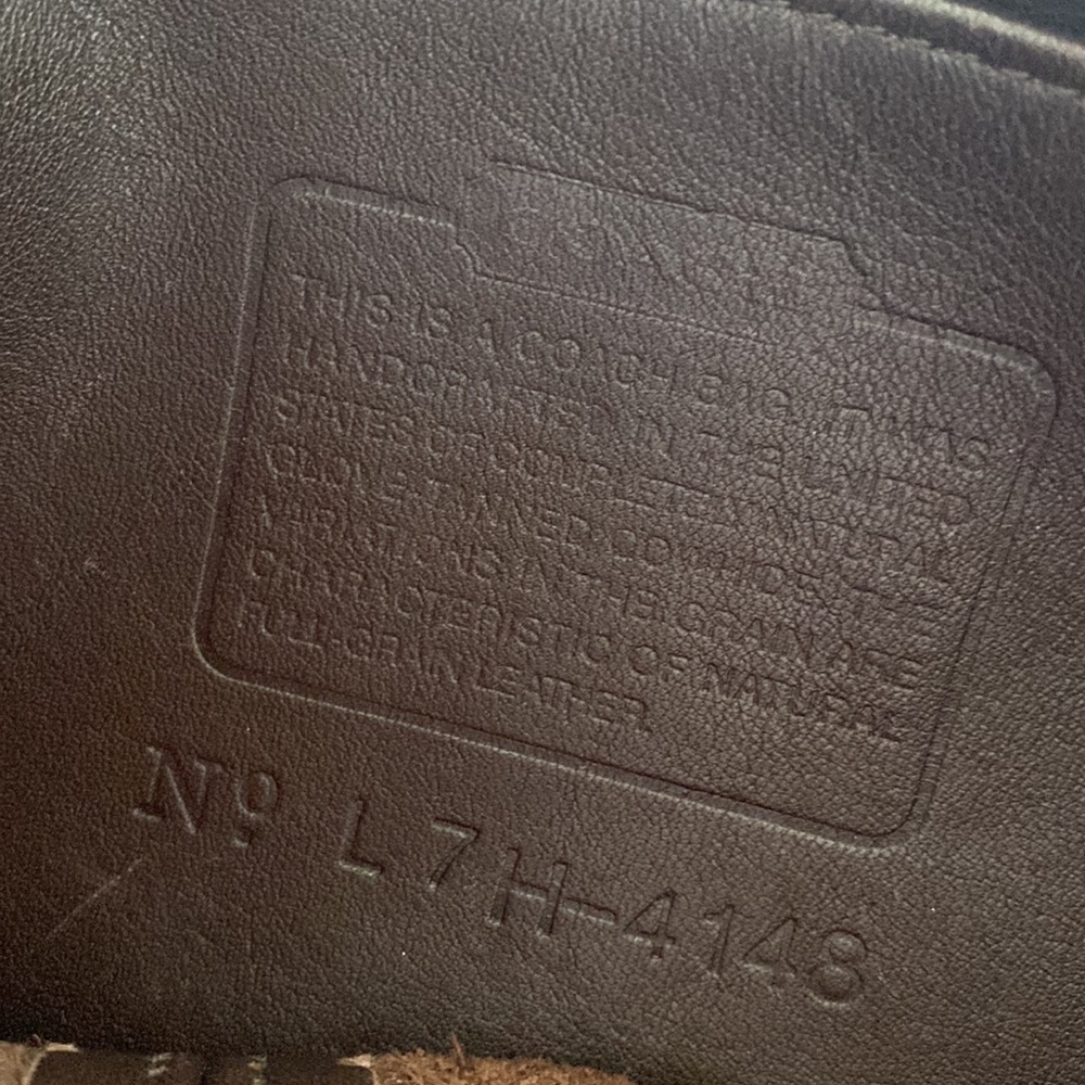 ⬇️ SPECIAL PRICE DROP ⬇️ Vintage COACH - Leather Handbag - Picture 6 of 11
